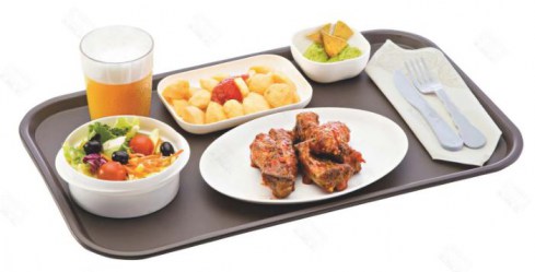 Bandeja 6 Departamentos EURONORM 1/2 Polipropileno 